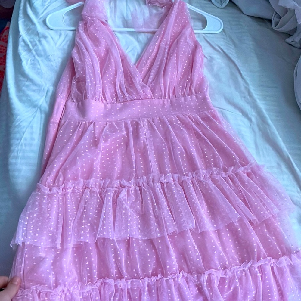 Pink dress